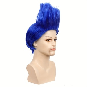 Anxin <span class=keywords><strong>chong</strong></span> <span class=keywords><strong>Tian</strong></span> tou Tóc Giả phóng đại kiểu tóc đuôi ngựa cao đạo cụ biểu diễn vui nhộn - Product Image 2