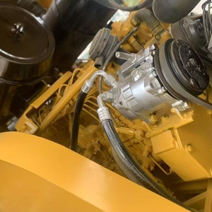 Rouleau compresseur statique à tambour unique CAT, moteur diesel, jaune, équipement de construction - Product Image 6