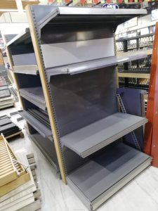 Espositore Classico <span class=keywords><strong>Nero</strong></span> per Supermercato, <span class=keywords><strong>Scaffale</strong></span> Espositivo Semplice per Negozi - Product Image 3