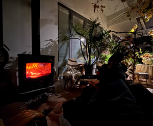 Cheminée à bois en fonte GR910, véritable foyer, rayonnement thermique, convection de chaleur, combustion propre, pour villa, intérieur - Product Image 4