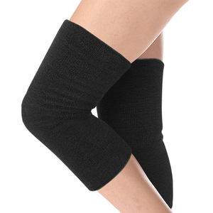 De <span class=keywords><strong>baloncesto</strong></span> deportes elástico rodilla voleibol <span class=keywords><strong>calentadores</strong></span> de la pierna Protector de la rodilla almohadillas de apoyo - Product Image 5