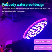 Projecteur LED Par 36x10W RGBW 4-en-1 LM Factory pour éclairage de scène DJ, contrôle DMX, tête mobile, zoom wash