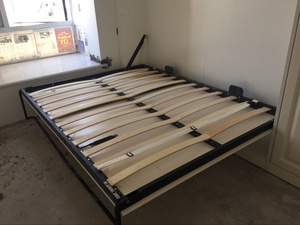 Прямая поставка с завода, мебель для гостиной, портативная кровать со скрытой стеной, кровать, кровать, доступная цена - Product Image 5