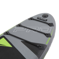 Planche à pagaie gonflable OEM en PVC écologique, système à 3 ailerons, pour les sports nautiques en haute mer et les excursions côtières