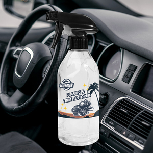 Restaurateur de plastique automobile Retour au noir brillant Produits de nettoyage de <span class=keywords><strong>voiture</strong></span> Autos Polissage et réparation Rénovateur de revêtement pour les détails de voitures - Product Image 6