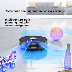 Robot Aspirador LDS con Navegación Láser, Mopa, Motor sin Escobillas, Mapeo Inteligente por Aplicación y Carga Automática para Hogar y Oficina - Product Image 3