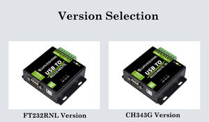 Gömülü geliştirme ve cihaz testi için RS232/RS485/TTL dönüştürücü çoklu protokol seri adaptör endüstriyel USB - Product Image 5