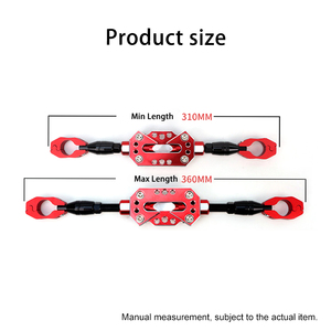 Support d'extension de <span class=keywords><strong>guidon</strong></span> de <span class=keywords><strong>moto</strong></span> modifié, barre transversale renforcée avec plaque sculptée, barre d'équilibrage - Product Image 5