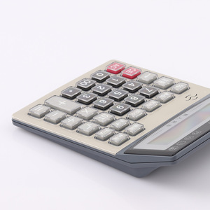 Calculadora de Escritorio Grande Joinus Js787 de 12 Dígitos con Voz para Uso en Oficina y Finanzas, Color Plateado - Product Image 5