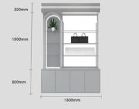 Fabricant chinois d'armoires de présentation de vêtements pour hommes en bois, portables, modernes, faciles à assembler, personnalisables pour les boutiques de détail