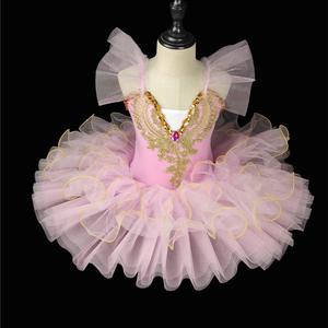 Robe <span class=keywords><strong>Tutu</strong></span> de Ballet professionnel lac des cygnes blanc pour filles enfants scène Performance ballerine danse Costume en stock - Product Image 1