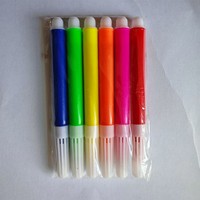 6 12 24 Couleurs Crayons de couleur pour enfants Mini stylos aquarelle Logo personnalisé et différents emballages Sûr et non toxique
