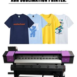 เครื่องพิมพ์ระบบซับลิเมชั่น XBH-1901 รุ่น Xp600 A1 สำหรับงานพิมพ์ถ่ายโอนความร้อนบนผ้า พร้อมระบบทำความสะอาดหัวพิมพ์อัตโนมัติ - Product Image 3