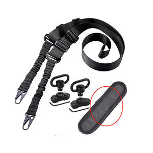 Correa Táctica de Estilo Clásico al por Mayor con Ganchos Metálicos Dobles, Ajustable Rápido, de 2 Puntos, de Nailon, para Entrenamiento y Uso en Exteriores - Product Image 2