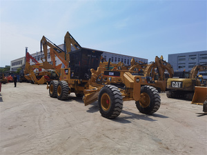 Niveleuse Caterpillar CAT 120H d'occasion, 12 tonnes, d'origine japonaise, en stock, robuste pour la construction routière, à vendre - Product Image 5