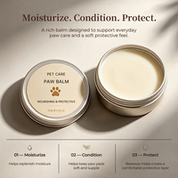 Baume Naturel Protecteur pour Pattes de Chiens et Chats – Hydratant et Protecteur Contre la Sécheresse – Soin des Pattes pour Animaux de Compagnie – Vente en Gros