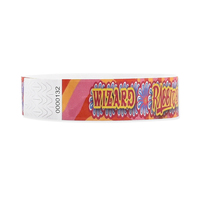 Adhesivo desechable NFC RFID a prueba de manipulaciones Pulsera de papel de festival de 13,56 MHz Pulseras NFC Tyvek