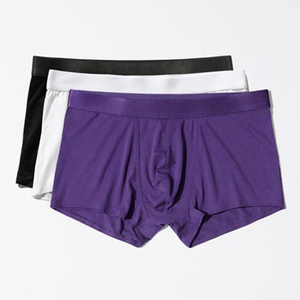Boxers pour hommes sur mesure, vente en gros de sous-vêtements pour hommes, Tencel Lyocell respirant, taille plus, sous-vêtements pour hommes respirants - Product Image 4