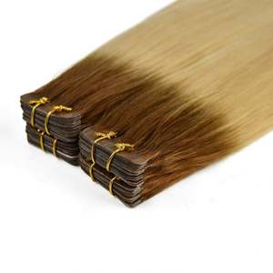 Extensiones de Cabello Humano Virgen Remy Ruso al por Mayor, 100% Cabello Humano, Doble Trama, Sin Enredos ni Caída - Product Image 1