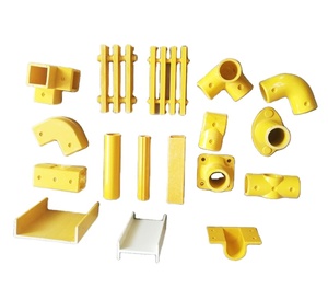 Chemlead Perfil de fibra de vidrio Productos Tubo redondo Tubo cuadrado Barandilla FRP Barandilla para una amplia aplicación - Product Image 1