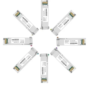 Uyumlu LR XFP 10Gbps CWDM 1270nm ~ 1610nm SMF 10KM dubleks LC optik alıcı-verici modülü