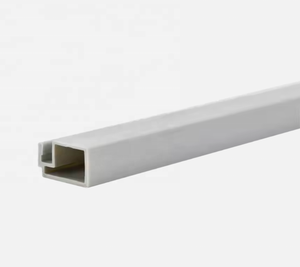 Hospital Building Construction Eco-Friendly Durable Plastic Extrusion Profiles <b>Screen</b> <b>Window</b> Frames Customized Size Color Modern - Product Image 2