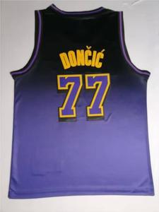 2025 baru jahitan murah <span class=keywords><strong>Jersey</strong></span> basket Los Angeles #77 Luka Doncic <span class=keywords><strong>Jersey</strong></span> - Product Image 3