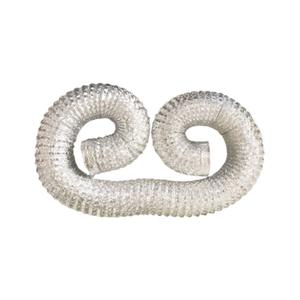 Moderne 75mm X 2M <span class=keywords><strong>Double</strong></span> Couche Argent Feuille D'aluminium Durable Épaissie <span class=keywords><strong>Conduit</strong></span> D'échappement Climatisation Équipement Registre Grille - Product Image 1