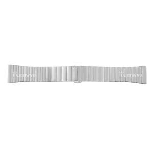 Maenwvo Luxury Series Breathable Butterfly Clasp Stainless Steel Adjustable Band 195mm Length for Watch - Product Image 1