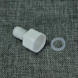 Conector de purificador de agua KM42, tubo recto de rosca interna de 4/8 pulgadas a 2/8 pulgadas para sistema de filtro de agua - Product Image 2