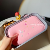 Jouet anti-stress en forme de gâteau, à rebond lent, super doux et tendre, sensation de slime collant