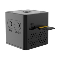 Caméra de sécurité WiFi Q16 alimentée par batterie, montage magnétique, vision nocturne IR 720P, portée de 5 m, carte mémoire, télécommande mobile