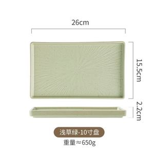 Wholesale Long Rectangular Porcelain Black Blue Luxury Soy Sauce Japanese <b>Ceramic</b> Sushi <b>Plate</b> Set and Dishes - Product Image 1