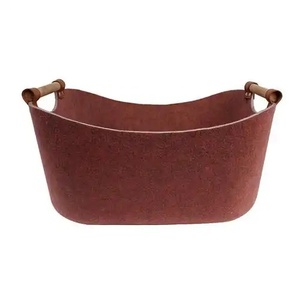Cesta de Almacenamiento Plegable con Asas, Caja Organizadora de Cubos, Cesta de Lavandería para Niños, Cesta de Juguetes, Tela de Fieltro Colorida - Product Image 2