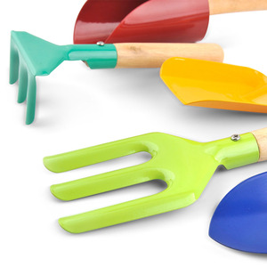 Vente <span class=keywords><strong>en</strong></span> gros de kit d'outils de jardinage 3pcs kit d'outils à main <span class=keywords><strong>pour</strong></span> enfants kit d'outils de jardinage <span class=keywords><strong>pour</strong></span> garçons filles <span class=keywords><strong>cadeau</strong></span> pelle râteau fourchette - Product Image 5