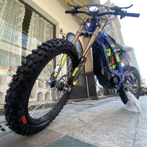 Low-Noise <strong>Blue</strong> Electric Dirt <strong>Bike</strong>, Robust 8kW <strong>Motor</strong>, Quiet Operation Lightbeex Electric Motorcycle - Product Image 6