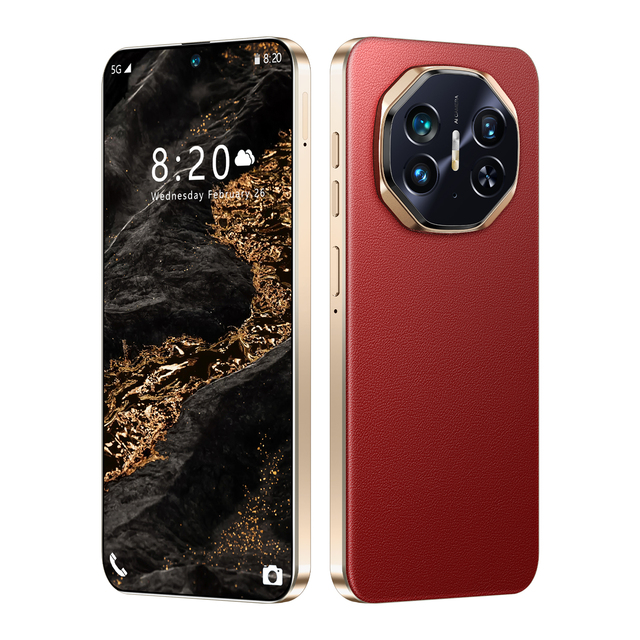 Wholesale Cheap 7.2 Inch Android 14.0 Smart Phone Realme Handy Mobile 108MP Rear Camera Deca Core CPU LTE Cellular 4G/5G Support