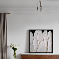 Boîte d'ombre carrée en acrylique faite à la main, vitrine de porte en verre étanche écologique pour oeuvre 3D, mariage, bricolage
