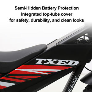 TXED Nueva Motocicleta Eléctrica para Niños <span class=keywords><strong>de</strong></span> 24V <span class=keywords><strong>con</strong></span> Motor Trasero y Marco <span class=keywords><strong>de</strong></span> Aluminio, Ruedas Integradas, 3 Velocidades - Product Image 5