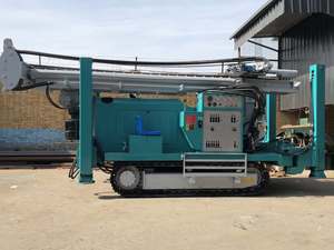 Machine de forage de puits d'eau hydraulique sur chenilles série <span class=keywords><strong>HFJ</strong></span>, profondeur de forage de 200 m, moteur et composants de roulement portables - Product Image 6