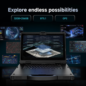 Gồ ghề máy tính xách tay 14 "Ai PC 32GB RAM + 256GB Rom Windows 11 Pro 1000 nits 5 gam GPS MIL-STD-810H IP65 công nghiệp máy tính xách tay máy tính - Product Image 5
