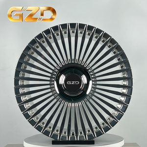 Jantes en alliage d'aluminium forgé multi-rayons GZD 17 18 pouces, 5x114.3 4x100, jeu de <span class=keywords><strong>4</strong></span> pour voitures particulières, ajustement OEM de rechange - Product Image 2