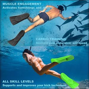 Deportes acuáticos al aire libre <span class=keywords><strong>Buceo</strong></span> <span class=keywords><strong>Aletas</strong></span> <span class=keywords><strong>de</strong></span> apnea Natación subacuática Snorkel <span class=keywords><strong>Aletas</strong></span> <span class=keywords><strong>de</strong></span> Apnea - Product Image 6