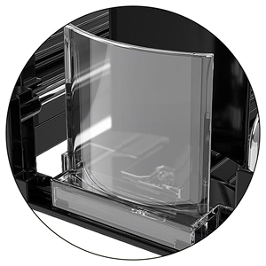 Best Selling Customize Slot Size Black Adjustable Tall Divider <b>Shelf</b> Pusher for <b>Drink</b> - Product Image 5