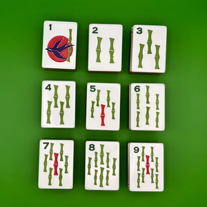 Set di Mahjong di Lusso Personalizzato con Motivo Rosso Classico, in Acrilico, per Casinò e Gioco d'Azzardo - Product Image 4