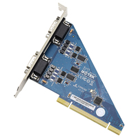 Tarjeta serial de alta velocidad PCI a 2 puertos 422/300bps-115.2Kbps RTS/CTS XON/XOFF