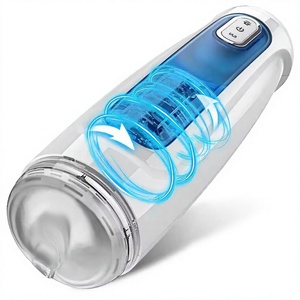 Masturbador Masculino Automático con Vibración y Copa de Masturbación Telescópica Giratoria para Hombres, Juguete Sexual para Adultos 18+ - Product Image 1