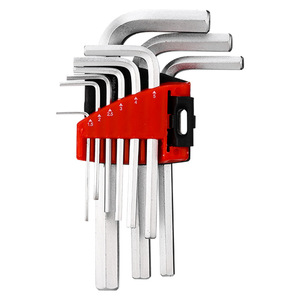 Hot 9Pcs Hex Cờ Lê Thiết Lập Khóa Clasp Bóng End Sửa Chữa Công Cụ Khóa Công Cụ - Product Image 1