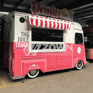 All In One Mobile Kitchen <b>Trailer</b> Multifunctional Food Cart for Full Menu Business - Product Image 3