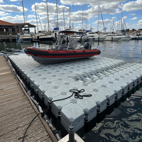 Jetée flottante et marina pour jet-ski en HDPE, haute flottabilité, durée de vie de 15 ans, à vendre